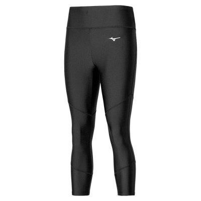 Mallas Mizuno Impulse Core 3/4 Mujer - Negros - Chile M210ZSMFNK